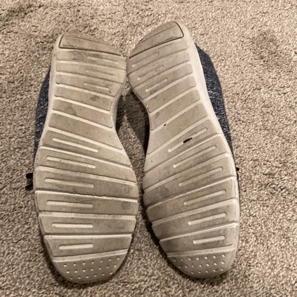 Mens Express Blue wool shoes. Size 9.5 - Picture 4 of 4